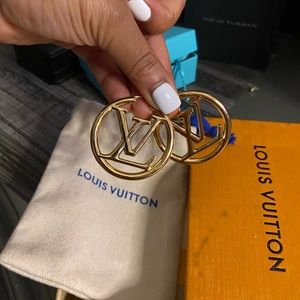 Louis Vuitton Hoop Earrings